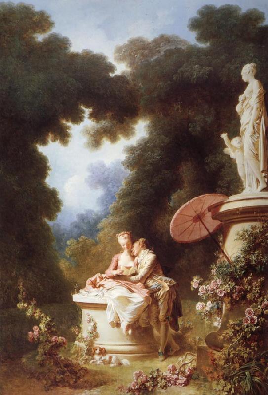 Jean-Honore Fragonard Love Letters Spain oil painting art